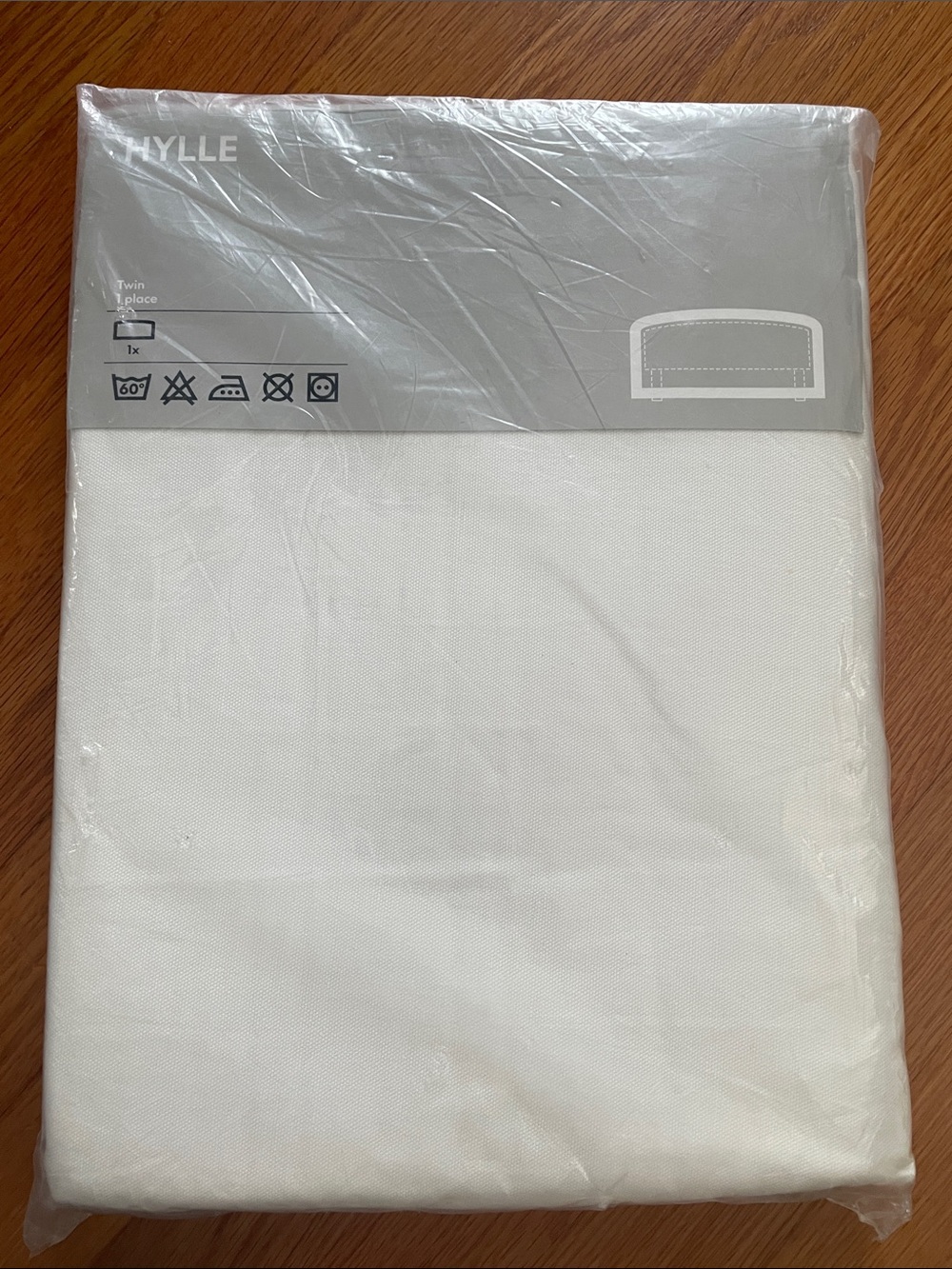 NEW IKEA HYLLIE White Twin Bed Frame cover 39” x 76”